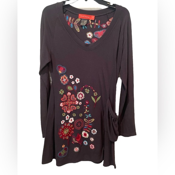 Urban Mango Tunic Top Women’s Size Medium - Picture 1 of 8